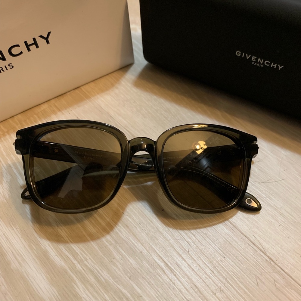 Olive Green Givenchy Sunglasses
